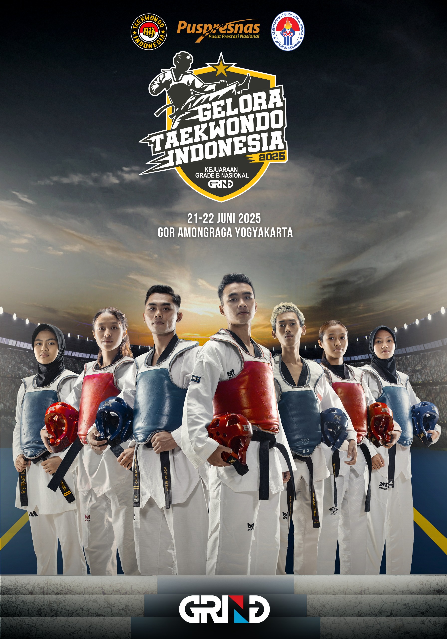 Panggung Juara Taekwondo Indonesia Taekwondo Indonesia Dojang rajawalisidoarjo